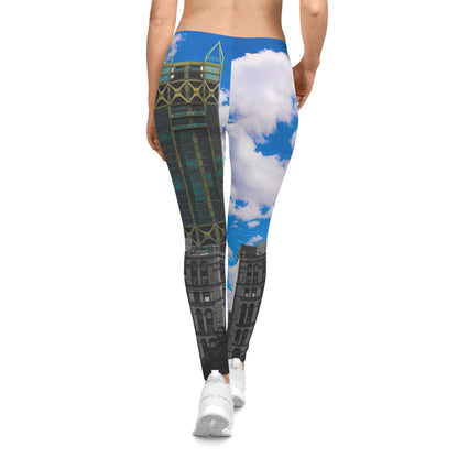 New York City Skyline Leggings — Blue Sky Architectural
