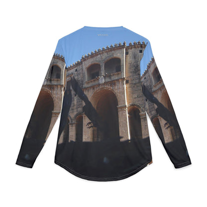 Cathdral of Santo Domingo Long Sleeve UV Shirt — Colonial Religious Architectural Motif