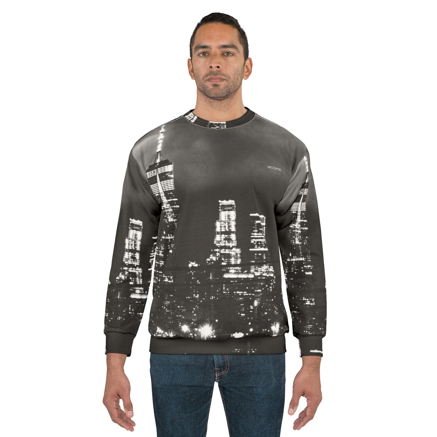 New York City Night Skyline Sweatshirt