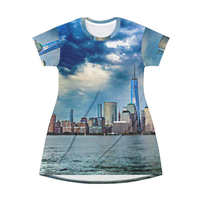 New York Skyline Dress — Cityscape Dress