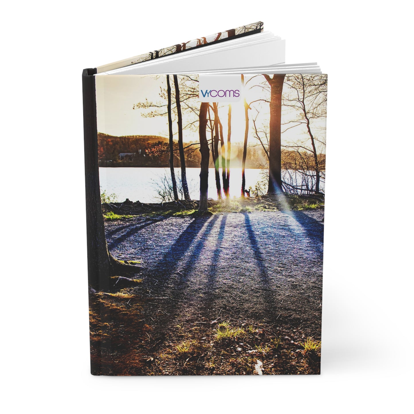 Captivating Moments: Explore Our 150 lined Pages Hardcover Journal.