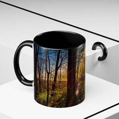 11oz Ceramic Coffe Mug Beautifully Decorated with an Elegant High-Res, Full Color Natural Landscape Image.
