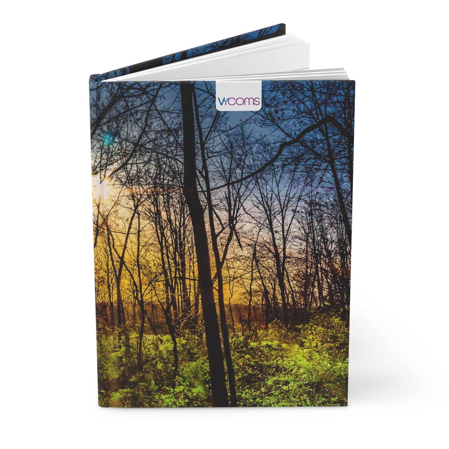 Captivating Moments: Explore Our 150 lined Pages Hardcover Journal.