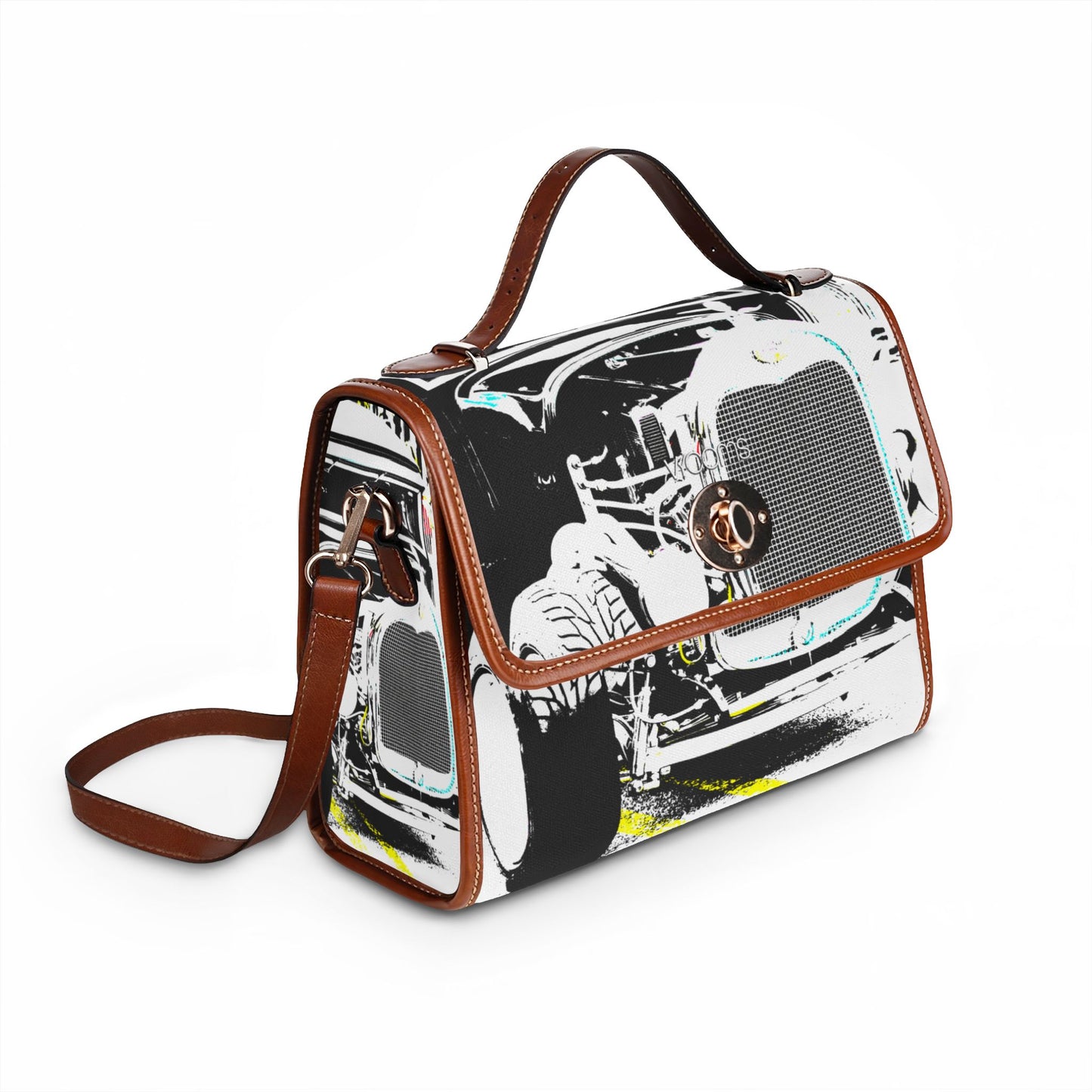Vintage 1930s Modified Ford Car Waterproof Canvas Bag