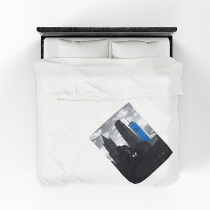 Velveteen Plush Blanket with beautiful photo image.
