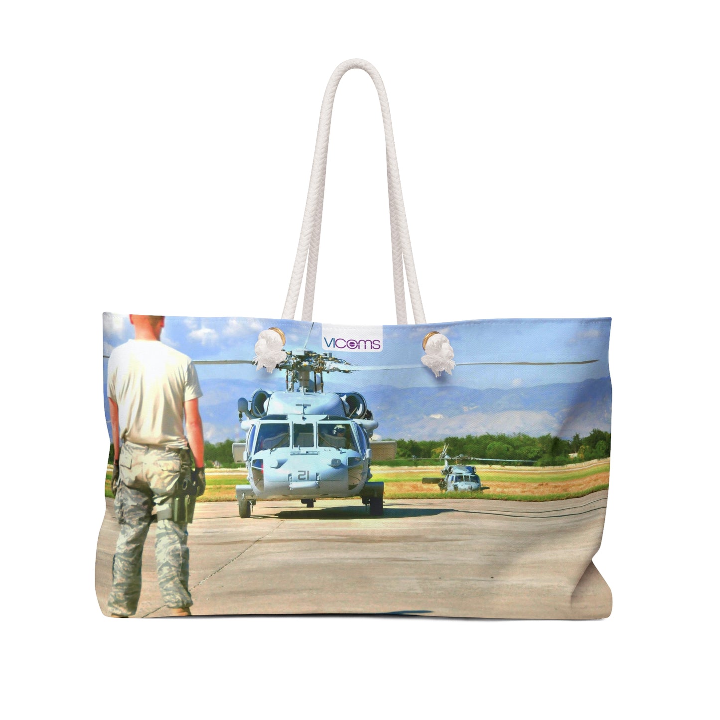 Exquisite Exclusive Full-Color Landscape Image Printed 24" x13" Weekender Bag!