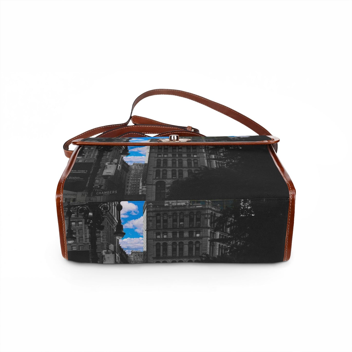 Midtown Manhattan Building Landscape Waterproof Canvas Bag