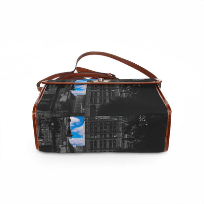 Midtown Manhattan Building Landscape Waterproof Canvas Bag