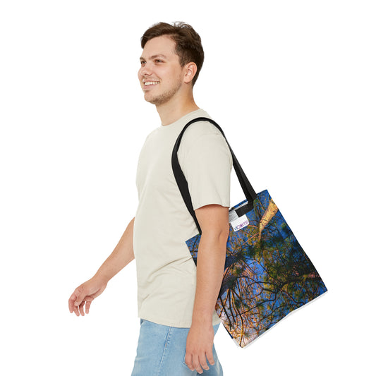 Tote Bag Printed with an Exclusive Beautiful High-Res, Full Color Natural Image.