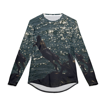Men's UV Long Sleeve — Sparkling Ocean Diver