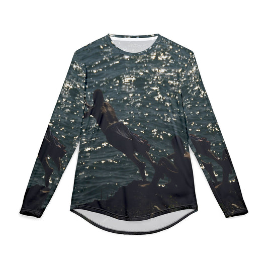 Men's UV Long Sleeve — Sparkling Ocean Diver