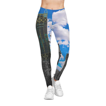 New York City Skyline Leggings — Blue Sky Architectural