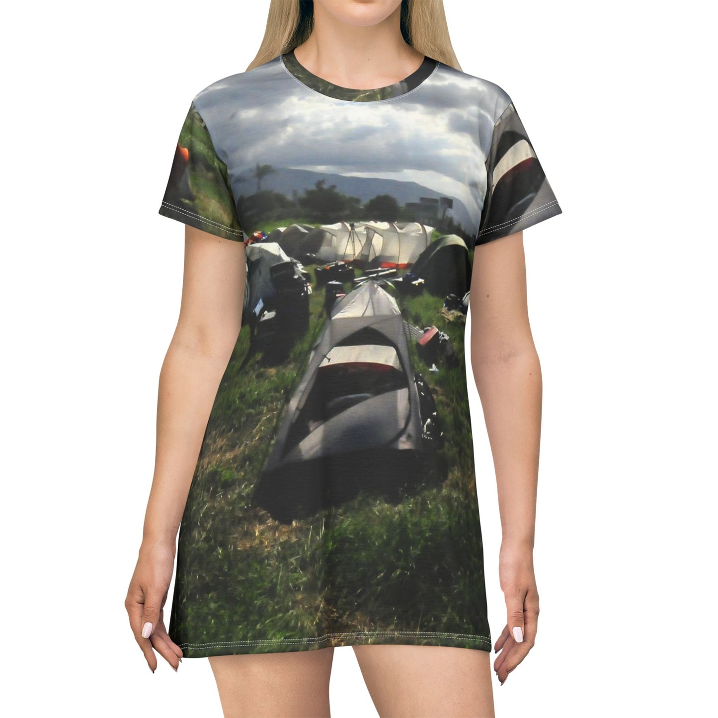 Camping Tents Dress — Scenic Tent Field