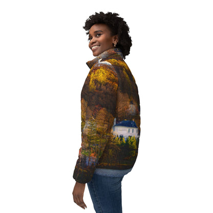 Women's Puffer Jacket - Franklin Lake Amber Haven