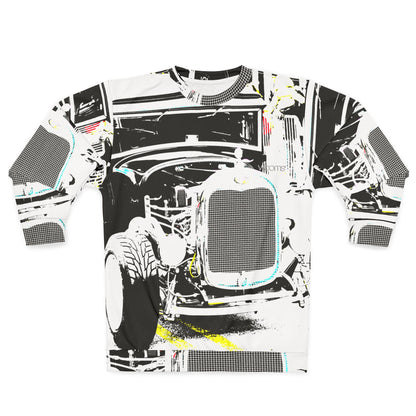 Vintage Hot Rod Sweatshirt — Retro Classic Car Crewneck