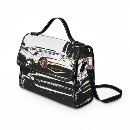 1950s Red Vintage Car Waterproof Canvas Bag