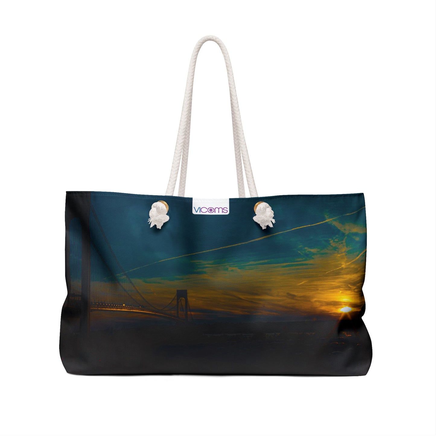 Exquisite Exclusive Full-Color Landscape Image Printed 24" x13" Weekender Bag!