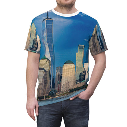 City Skyline T-Shirt— Modern Urban Skyscraper Design