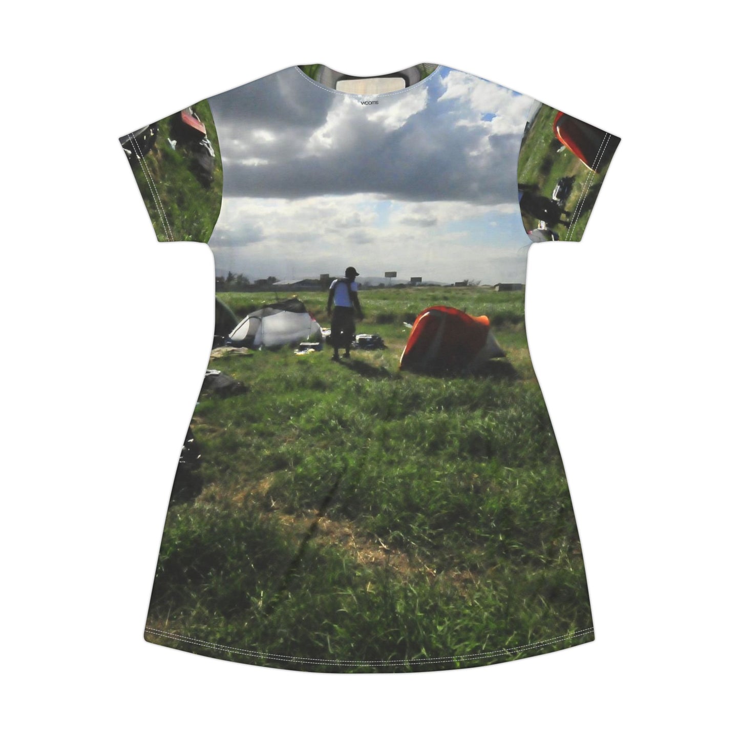 Camping Tents Dress — Scenic Tent Field