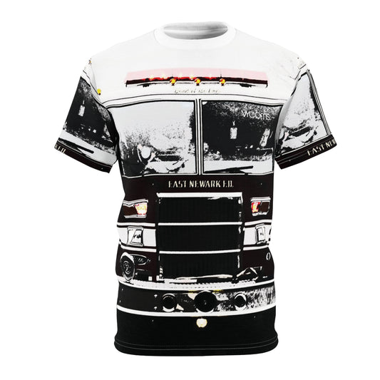 Newark Bravest T-Shirt – Vintage Firehouse Monochrome Edition