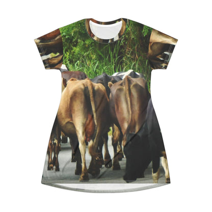 Cow Herd Dress — Rural Farm Animal Dress