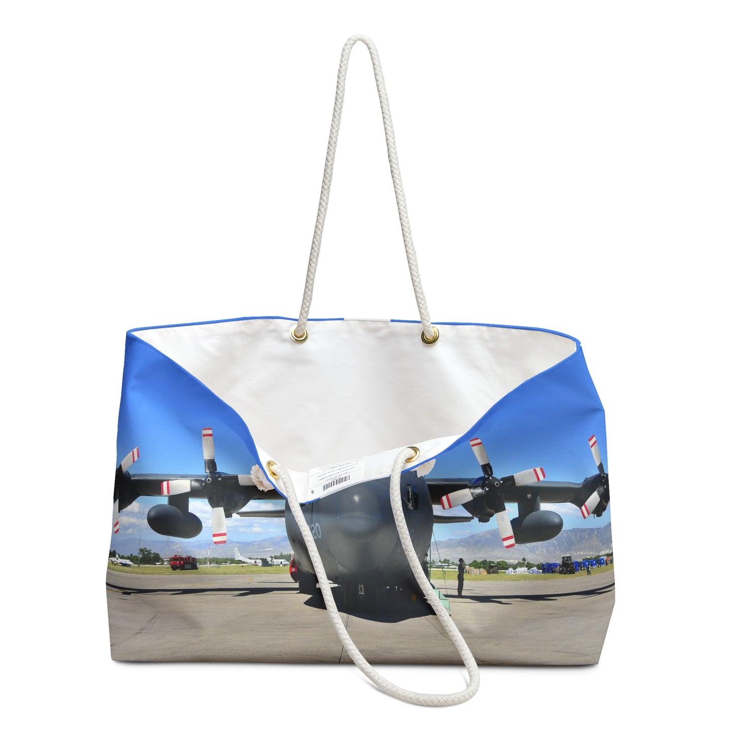 Exquisite Exclusive Full-Color Landscape Image Printed 24" x13" Weekender Bag.