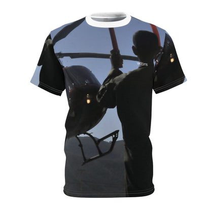 Helicopter Pilot Silhouette T-Shirt