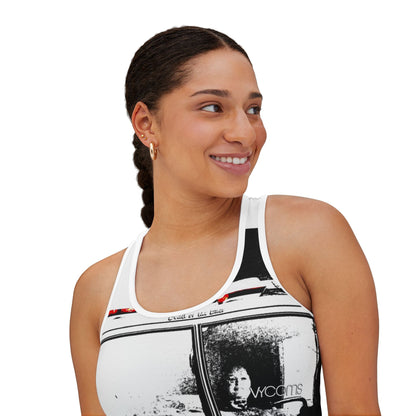Retro Fire Truck Women's Tank Top — Vintage Firefighter Engine Graphic