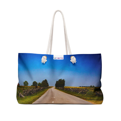 Exquisite Exclusive Full-Color Landscape Image Printed 24" x13" Weekender Bag!