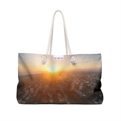 Exquisite Exclusive Full-Color Landscape Image Printed 24" x13" Weekender Bag!