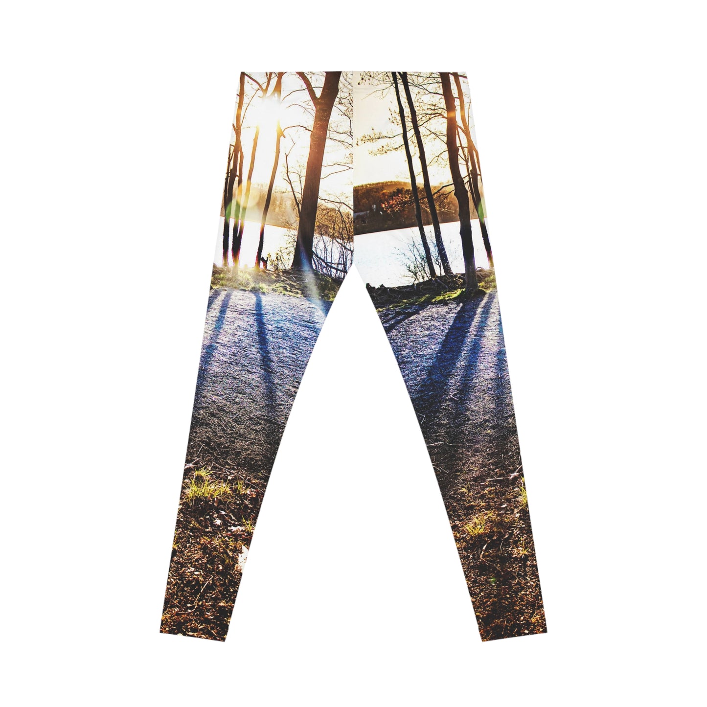 Lakeside Glow Premium Leggings– Sunset Reflection Edition