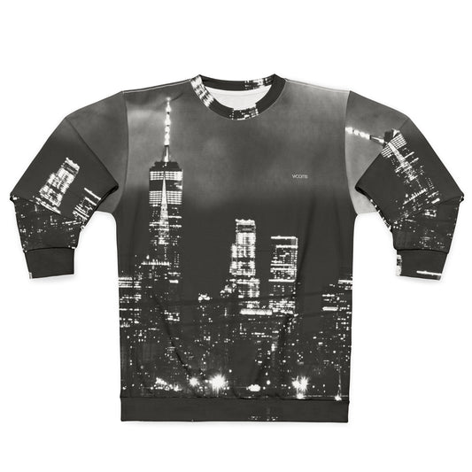 New York City Night Skyline Sweatshirt