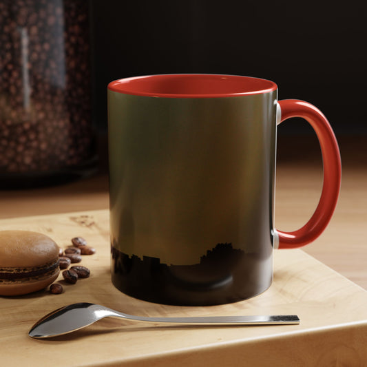 Beautifull 11oz Ceramic Mug Printed with aCathedral Basilica Of The Sacred Heart, Newark, New Jersey Image.