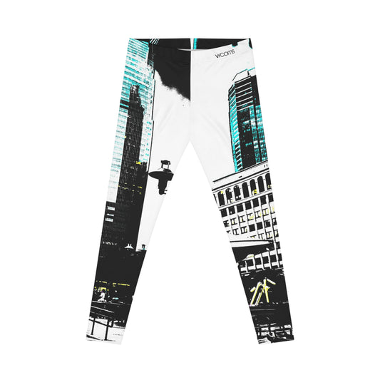Cityscape Leggings — Urban Skyline Leggings
