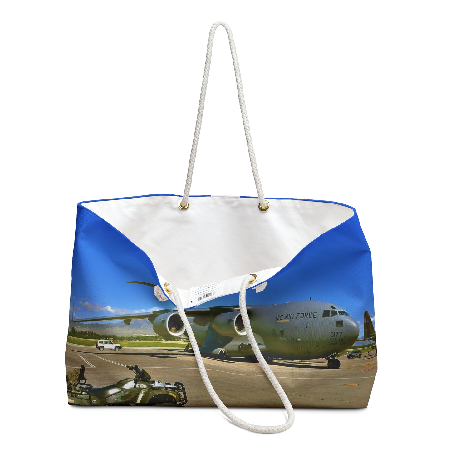 Exquisite Exclusive Full-Color Landscape Image Printed 24" x13" Weekender Bag!