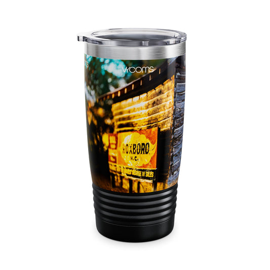 Rustic Charm Ringneck Tumbler - 20oz Travel Tumbler with Scenic Design