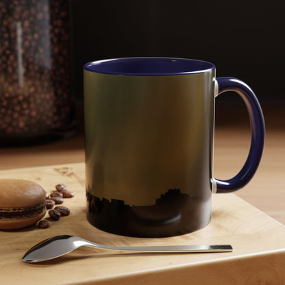 Beautifull 11oz Ceramic Mug Printed with aCathedral Basilica Of The Sacred Heart, Newark, New Jersey Image.